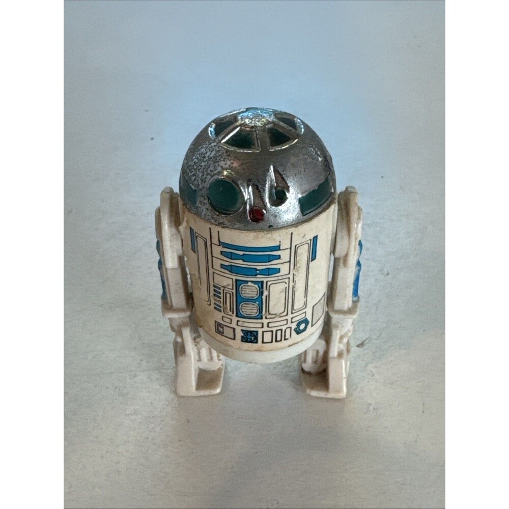 Vintage Star Wars ANH~R2D2 Artoo Deetoo Taiwan Coo Blue Legs RARE